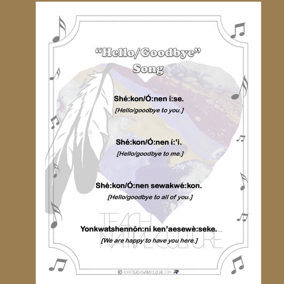Hello/Goodbye Song