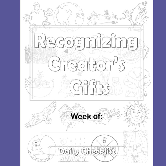 Printable Checkbook of recognizing creators gifts
