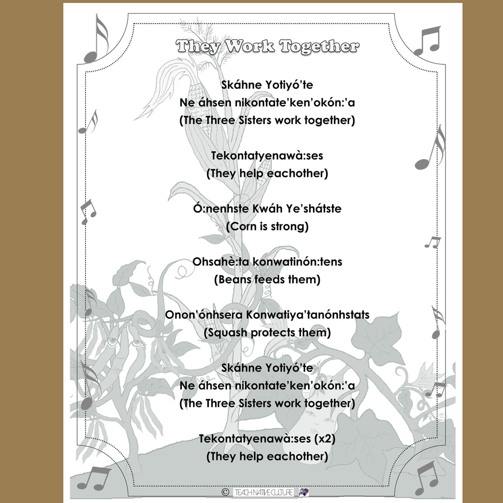 They Work Together song sheet