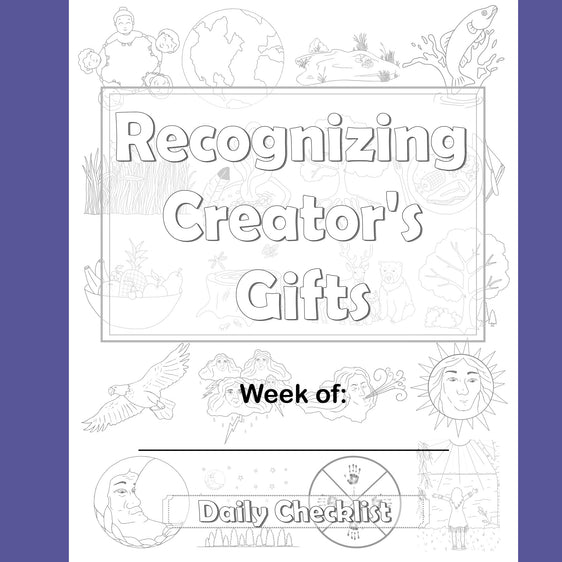 Printable Checkbook of recognizing creators gifts